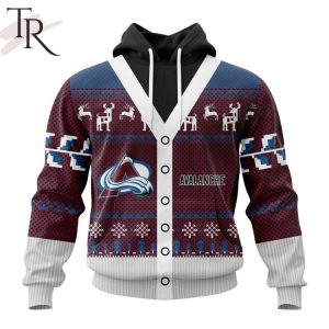 NHL Colorado Avalanche Specialized Unisex Sweater For Chrismas Season Hoodie