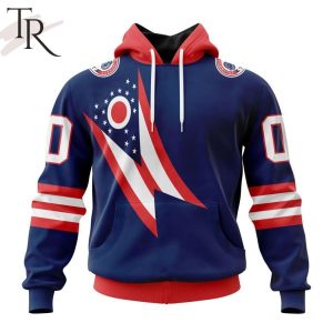 NHL Columbus Blue Jackets Special City Connect Design Hoodie