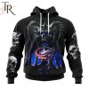 NHL Columbus Blue Jackets Special Skull Art Design Hoodie