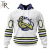 NHL Columbus Blue Jackets Special Whiteout Design Hoodie