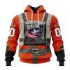 NHL Columbus Blue Jackets Star Wars Rebel Pilot Design Personalized Hoodie