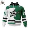 NHL Dallas Stars Personalize 2023 Home Mix Away Hoodie