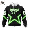 NHL Dallas Stars Personalize New Gradient Series Concept Hoodie