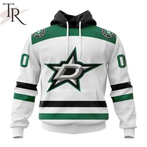 NHL Dallas Stars Personalized 2023 Away Kits Hoodie