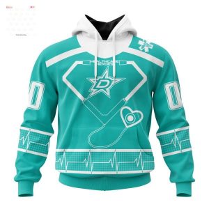 NHL Dallas Stars Personalized Special Design Honoring Healthcare Heroes Hoodie