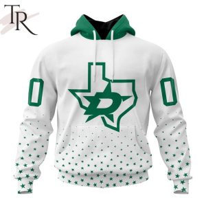 NHL Dallas Stars Special Whiteout Design Hoodie