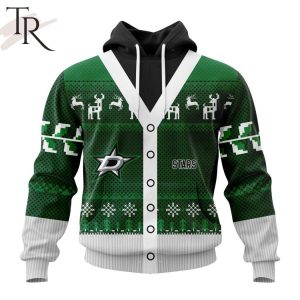 NHL Dallas Stars Specialized Unisex Sweater For Chrismas Season Hoodie