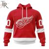 NHL Detroit Red Wings Personalized 2023 Home Kits Hoodie