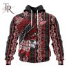 NHL Detroit Red Wings Special Skull Native Design Hoodie