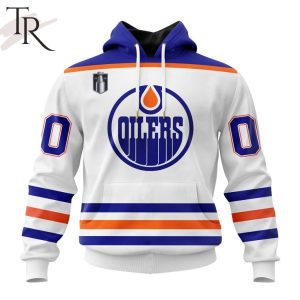 NHL Edmonton Oilers 2024 Stanley Cup Final Away Kits Hoodie