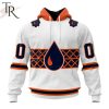 NHL Edmonton Oilers Special Whiteout Design Hoodie