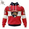 NHL Florida Panthers 2024 Stanley Cup Final Home Kits Hoodie