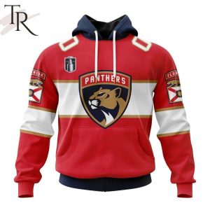 NHL Florida Panthers 2024 Stanley Cup Final Home Kits Hoodie