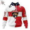 NHL Florida Panthers Personalize 2023 Home Mix Away Hoodie