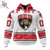 NHL Florida Panthers Special Autism Awareness Design With Home Jersey Style Hoodie