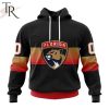 NHL Florida Panthers Special Black And Gradient Design Hoodie