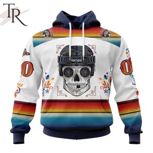 NHL Florida Panthers Special Design For Dia De Los Muertos Hoodie