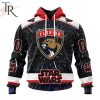 NHL Florida Panthers X Star Wars Meteor Shower Design Hoodie