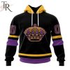 NHL Los Angeles Kings Special Blackout Design Hoodie