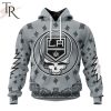 NHL Los Angeles Kings Special Grateful Dead Design Hoodie