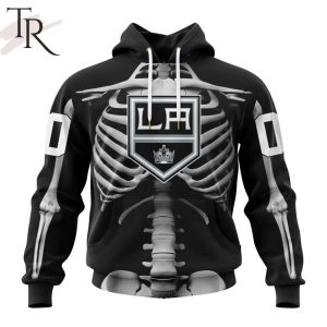 NHL Los Angeles Kings Special Skeleton Costume For Halloween Hoodie