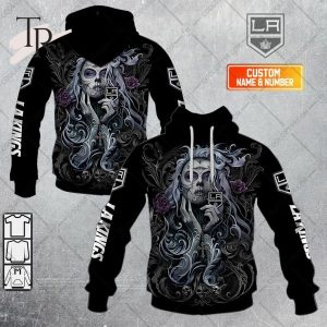 NHL Los Angeles Kings Tattoo Girl Artwork 2023 Unisex Hoodie