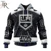 NHL Los Angeles Kings X Star Wars Meteor Shower Design Hoodie