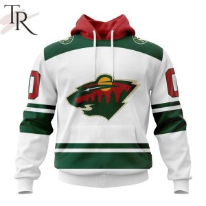 NHL Minnesota Wild 2023 Away Kits Hoodie