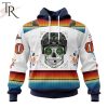 NHL Minnesota Wild Special Design For Dia De Los Muertos Hoodie