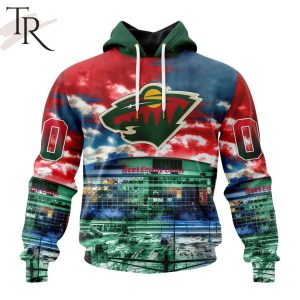 NHL Minnesota Wild Special Design With Xcel Energy Center Hoodie