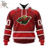 NHL Minnesota Wild Special Gift For Valentines Day Hoodie