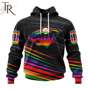 NHL Minnesota Wild Special Pride Design Hockey Is For Everyone Hoodie