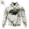 NHL Minnesota Wild Special White Winter Hunting Camo Design Hoodie