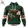 NHL Minnesota Wild Specialized Design Jersey With Your Ribs For Halloween Hoodie