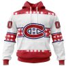 NHL Montreal Canadiens Autism Awareness Custom Name And Number 3D Hoodie