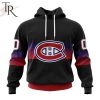 NHL Montreal Canadiens Special Black And Gradient Design Hoodie