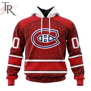 NHL Montreal Canadiens Special Gift For Valentines Day Hoodie