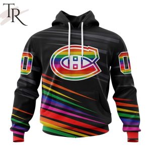 NHL Montreal Canadiens Special Pride Design Hockey Is For Everyone Hoodie