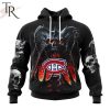 NHL Montreal Canadiens Special Skull Art Design Hoodie