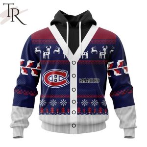 NHL Montreal Canadiens Specialized Unisex Sweater For Chrismas Season Hoodie