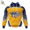 NHL Nashville Predators Personalize New Gradient Series Concept Hoodie