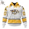 NHL Nashville Predators Special Autism Awareness Design With Home Jersey Style Hoodie