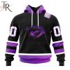 NHL Nashville Predators Special Black Hockey Fights Cancer Kits Hoodie