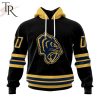 NHL Nashville Predators Special Blackout Design Hoodie