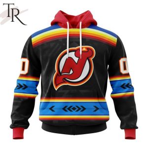 NHL New Jersey Devils Special Native Heritage Design Hoodie