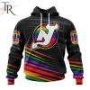 NHL New Jersey Devils Special Pride Design Hockey Is For Everyone Hoodie