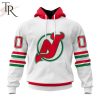 NHL New Jersey Devils Special Whiteout Design Hoodie