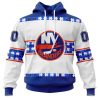 NHL New York Islanders Autism Awareness Custom Name And Number 3D Hoodie