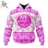 NHL New York Islanders Special Pink October Breast Cancer Awareness Month Hoodie