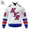 NHL New York Rangers Personalized 2024 Stadium Series Hoodie